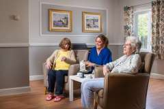 Mulberry Manor care home Swinton - lounge