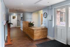 Mulberry Manor care home Swinton - reception
