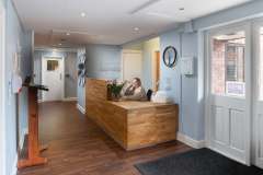 Mulberry Manor care home Swinton - reception