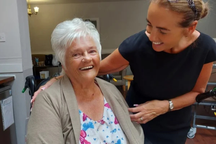 Elderly care resources Mulberry Manor care home Swinton