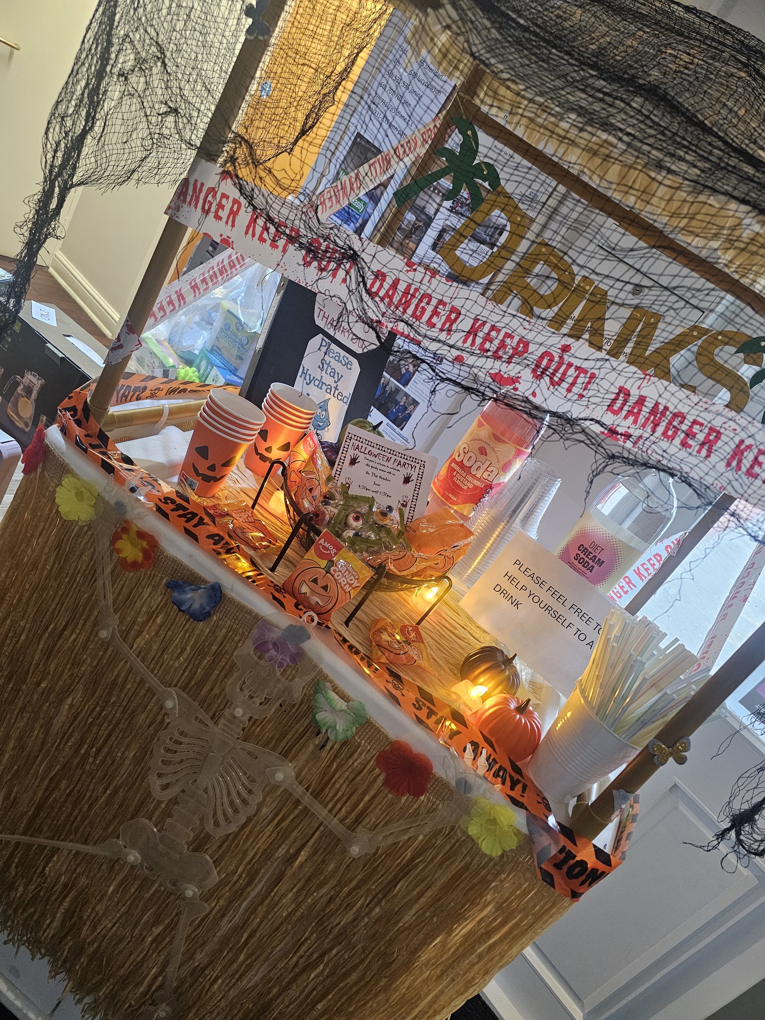 Spooky hydration station